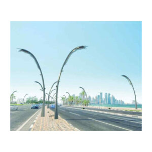 112 عامود إنارة LED
