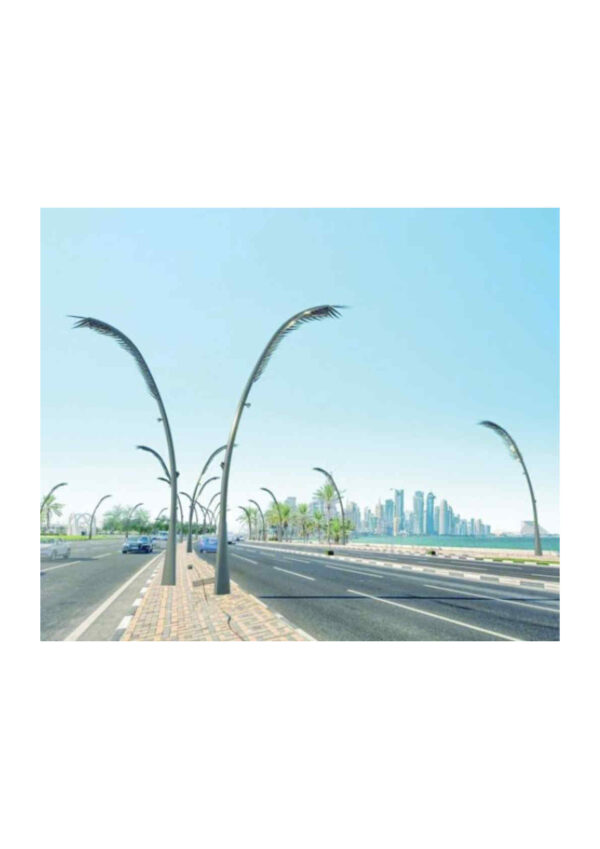 112 عامود إنارة LED