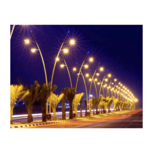 162 عامود إنارة LED