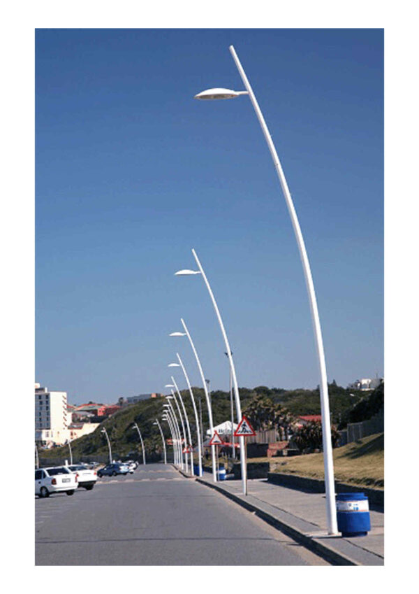 144 عامود إنارة LED