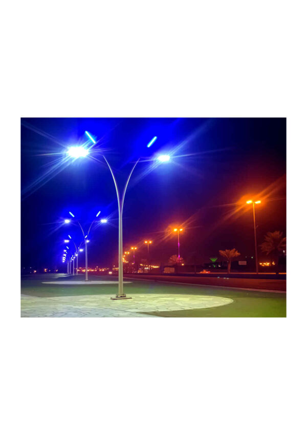 150 عامود إنارة LED