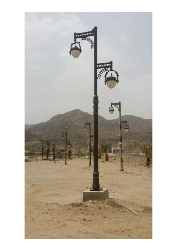 154 عامود إنارة LED